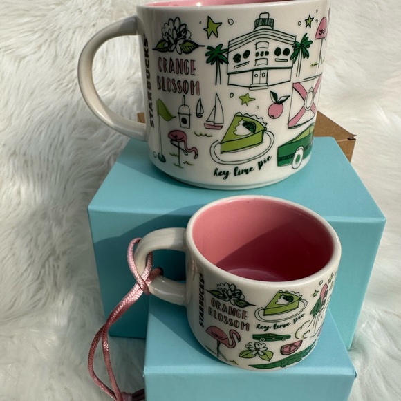 New Starbucks Florida coffee mugs 14 oz and 2 oz collection - Picture 9 of 9